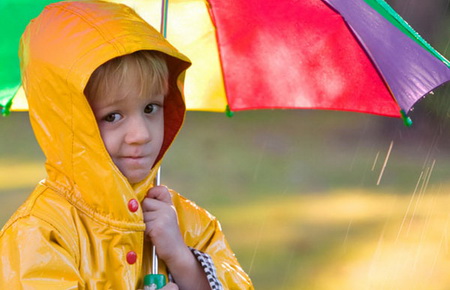 Выбираем зонт для ребенка