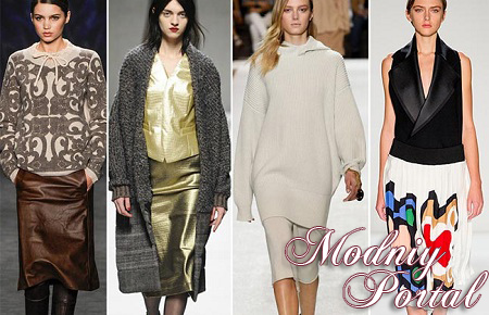 Миди - самая модная длина осенью 2014 года