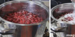 Как варить вишневое варенье рецепт